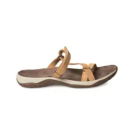 Teva Elzada Slide Lea Pecan Sandals - Women's