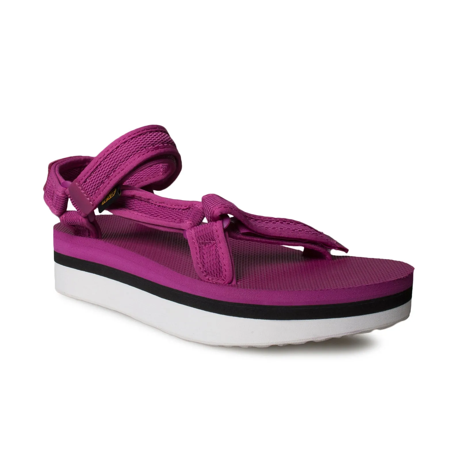 Teva Flatform Universal Mesh Print Festival Fuchsia Sandals - Women's