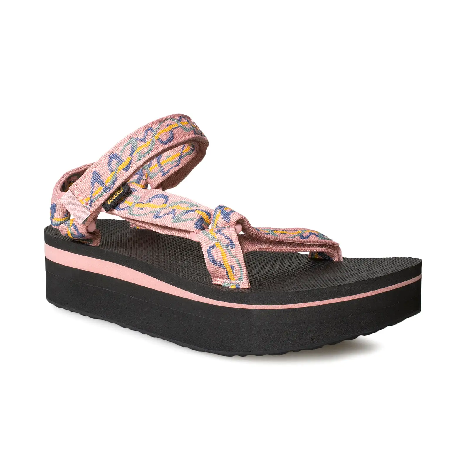 Teva Flatform Universal Ziggy Rose Tan Sandals - Women's