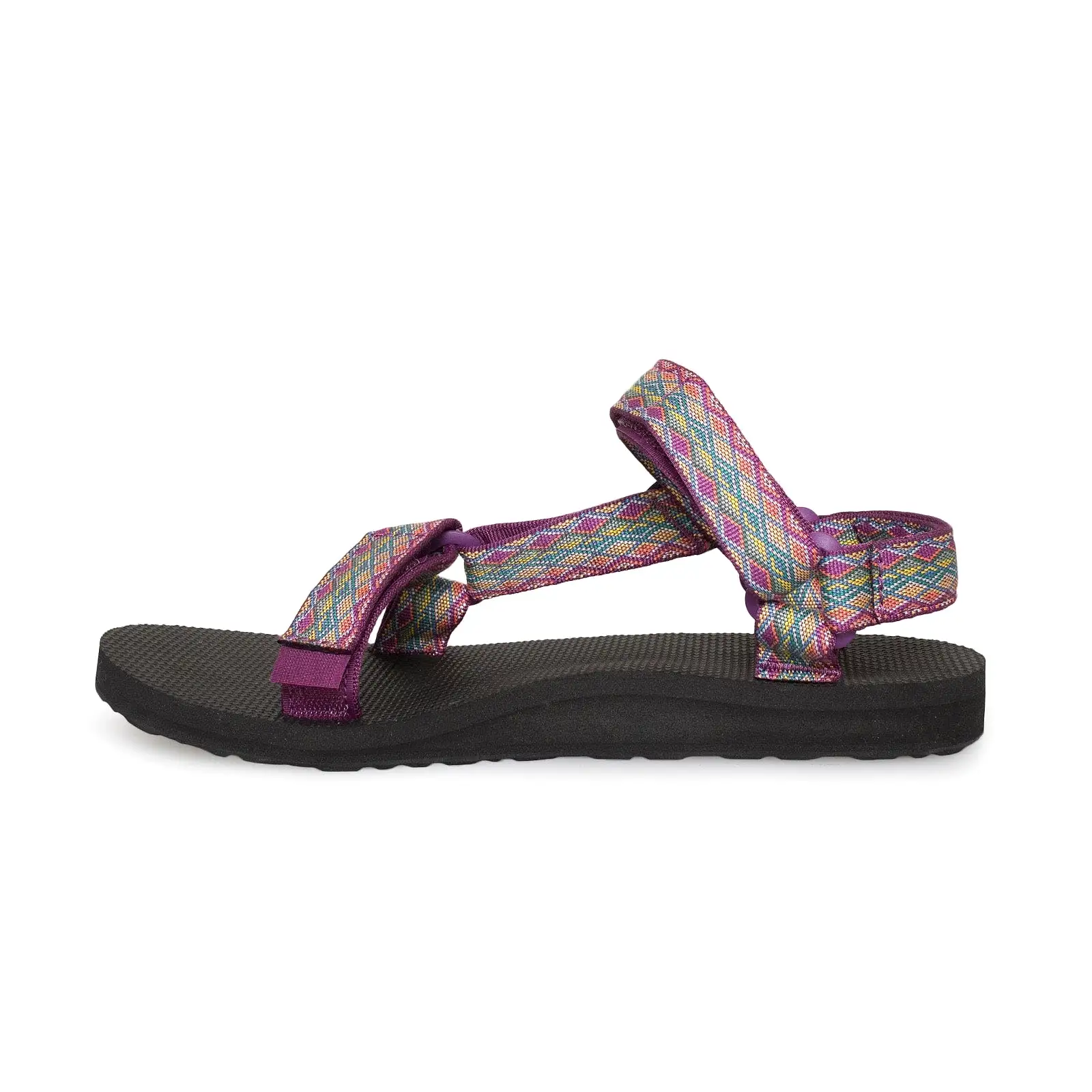 Teva Original Universal Miramar Fade Dark Purple Multi Sandals - Women's