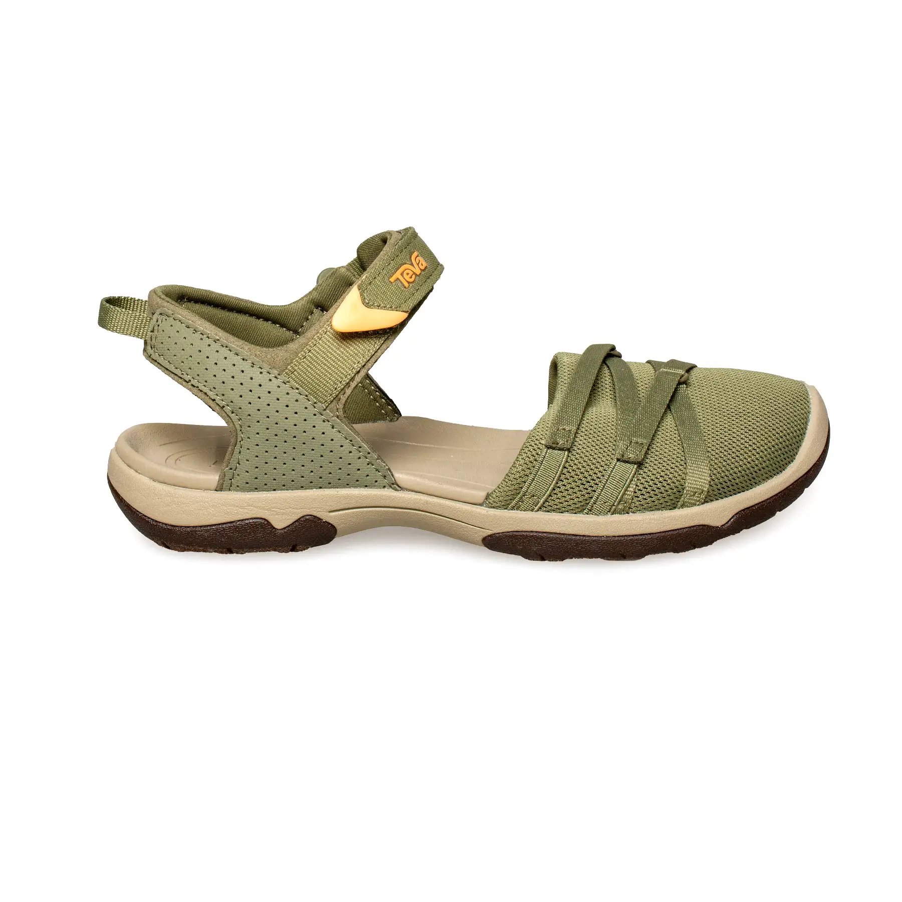 Teva Tirra CT Burnt Olive Sandals - Women's