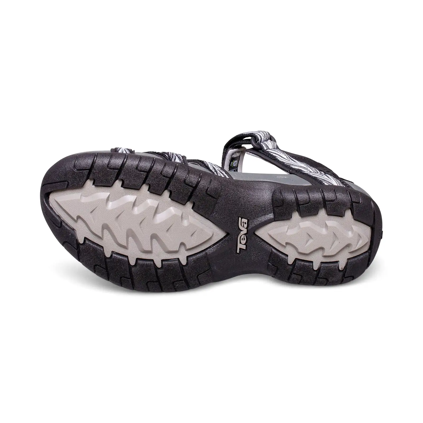 Teva Tirra Palms Black / White Sandals - Women's