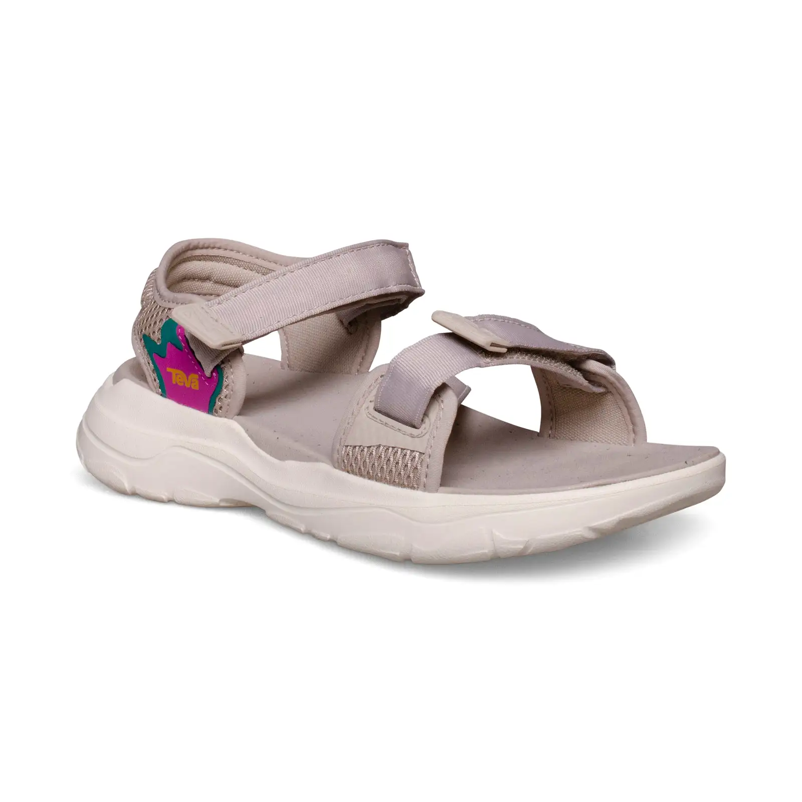 Teva Zymic Feather Grey Sandals - Women's