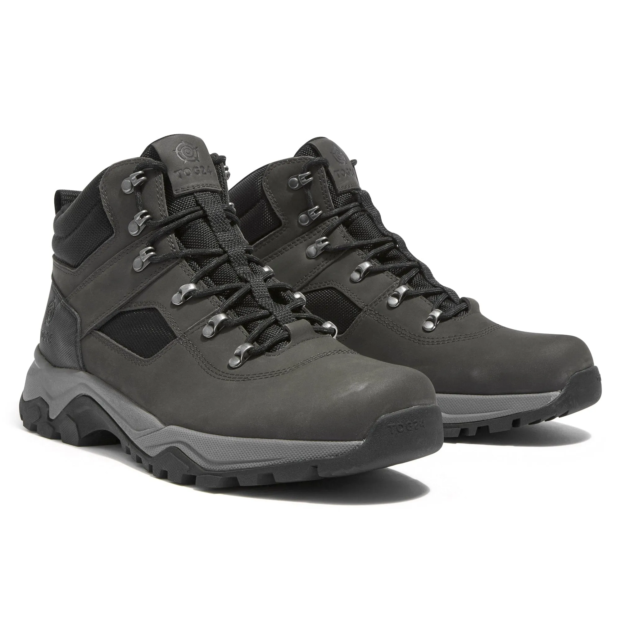 Tundra Mens Walking Boots - Charcoal Grey