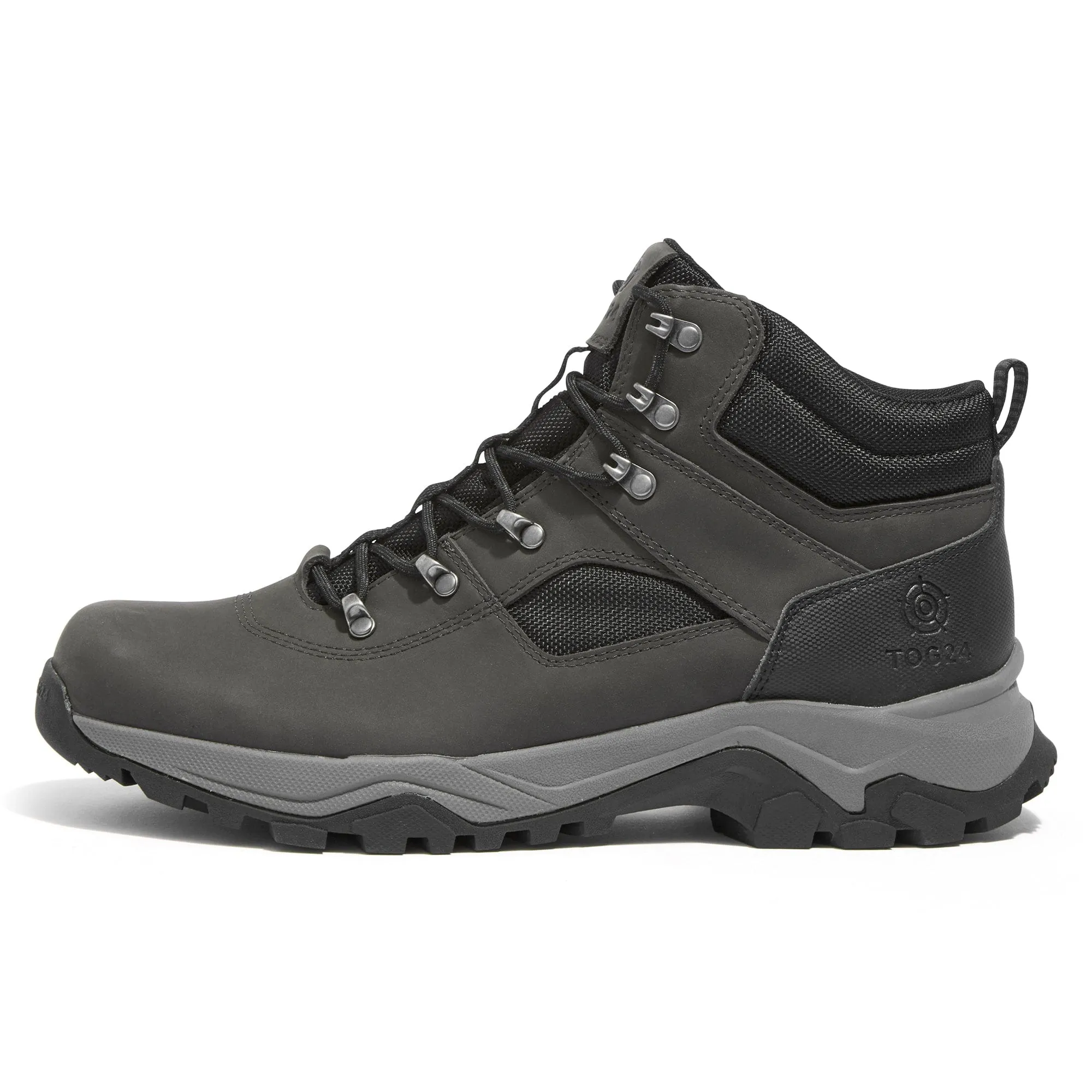 Tundra Mens Walking Boots - Charcoal Grey