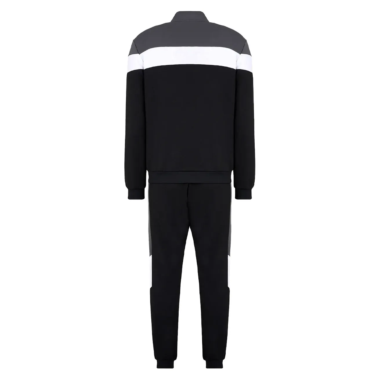 TUTA ATHLETIC COLOUR BLOCK Uomo Nero