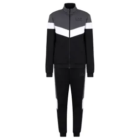 TUTA ATHLETIC COLOUR BLOCK Uomo Nero