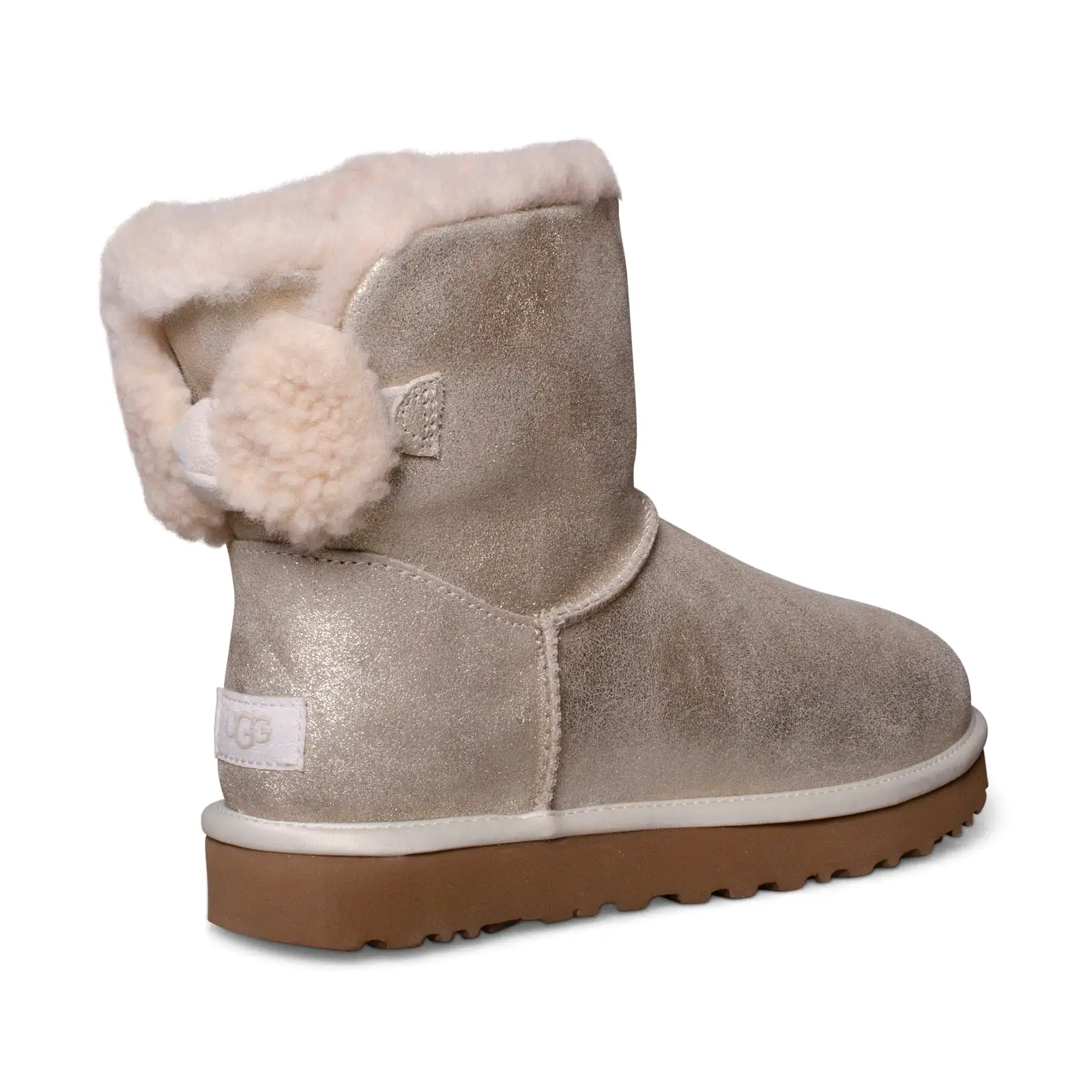 UGG Arielle Sparkle Platinum Gold Boots - Women's