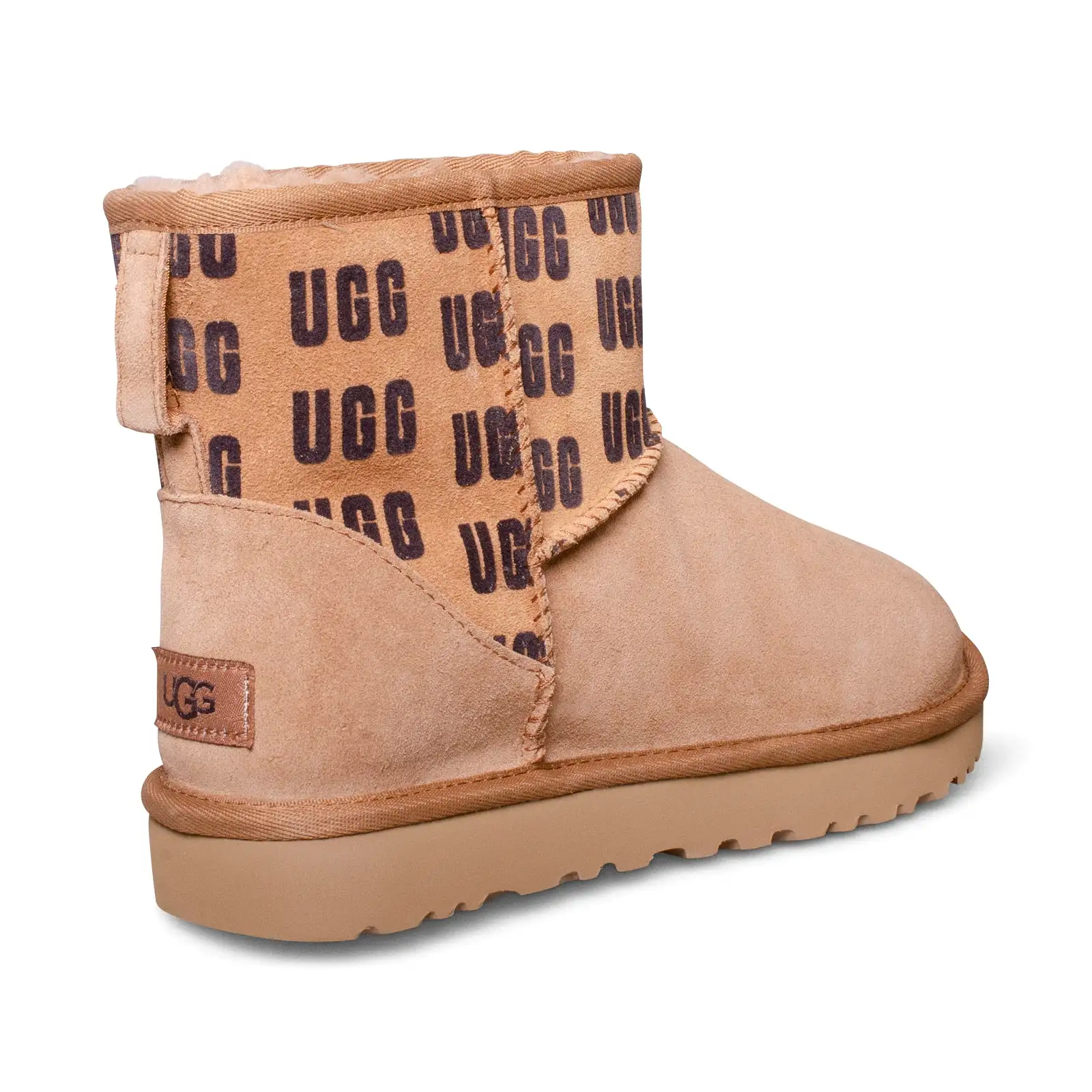 UGG Classic Mini II UGG Graphic Chestnut Boots - Women's