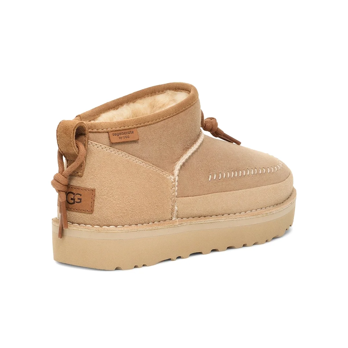 UGG Women's Ultra Mini Crafted Regenerate Sand