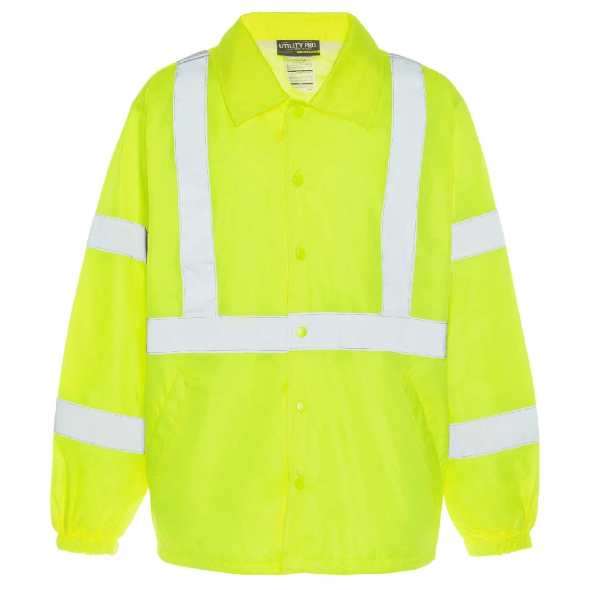 Utility Pro ANSI Class 2 Nylon Hi-Vis Windbreaker