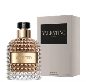 Valentino Uomo Eau De Toilette Spray For Men 3.4 oz