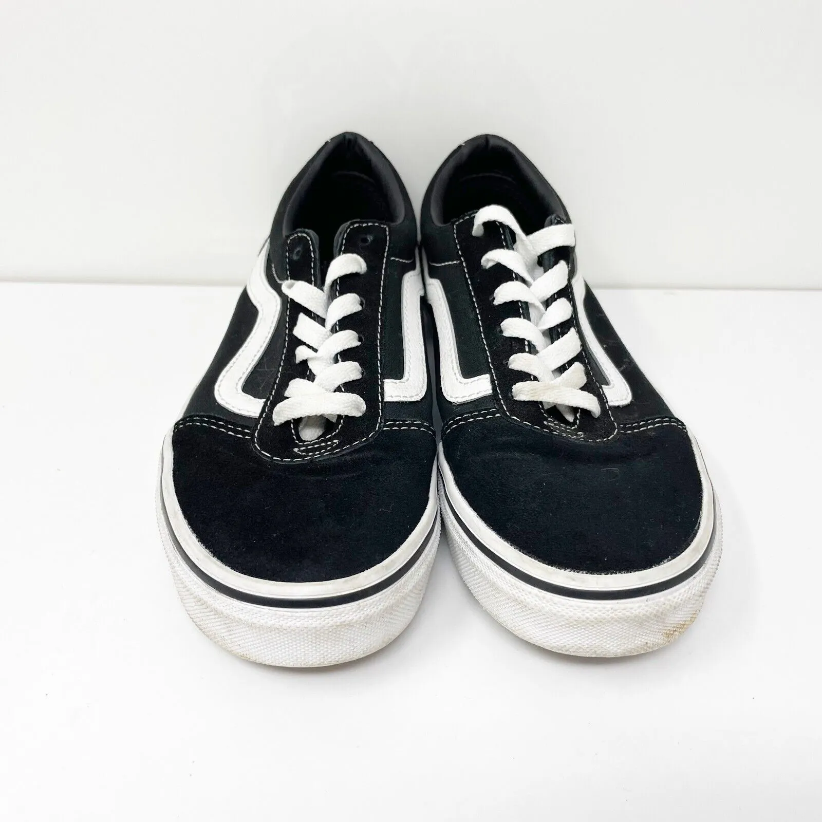 Vans Boys Off The Wall 500714 Black Casual Shoes Sneakers Size 5.5