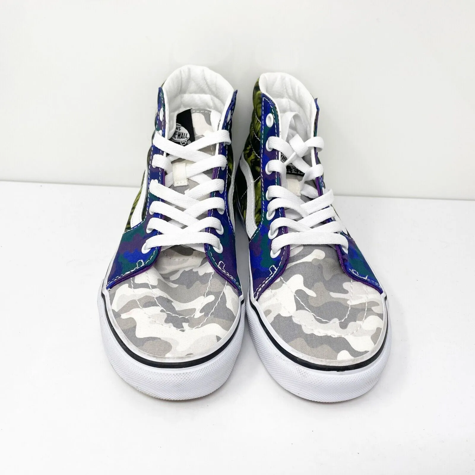 Vans Boys SK8 Hi 507698 Multicolor Casual Shoes Sneakers Size 5