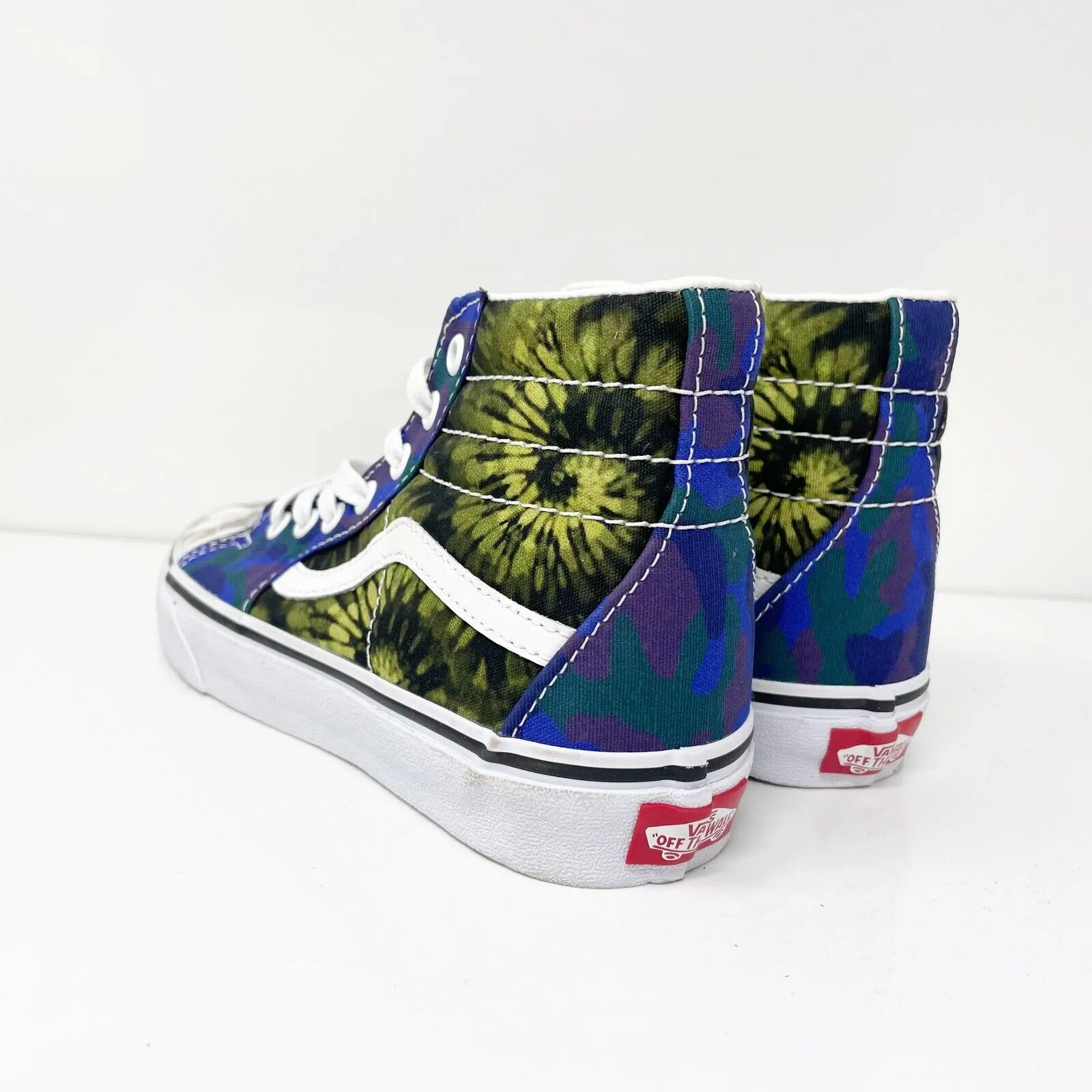 Vans Boys SK8 Hi 507698 Multicolor Casual Shoes Sneakers Size 5