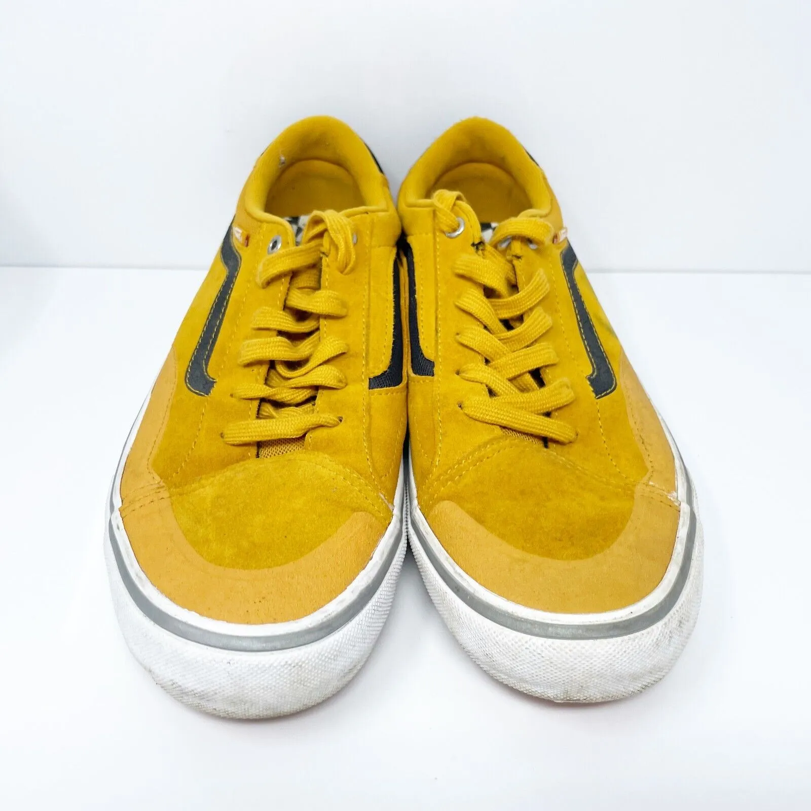 Vans Mens TNT Advanced Prototype 721454 Yellow Casual Shoes Sneakers Size 9.5