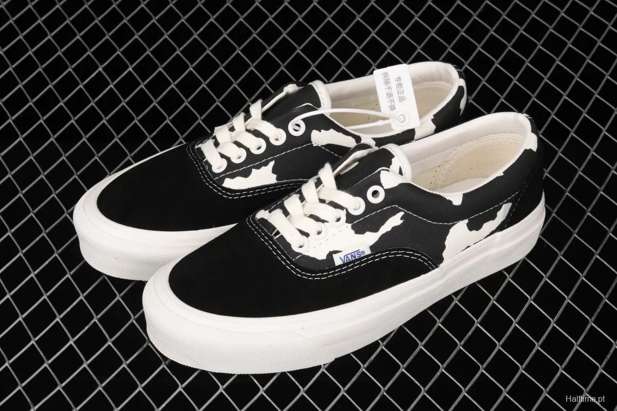 Vans Og Era Lx 2021 new cow pattern stitching low-top casual board shoes VN0A3CXN4MB