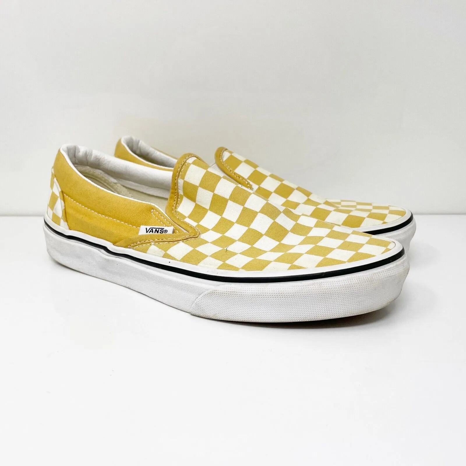 Vans Unisex Classic 721356 Yellow Casual Shoes Sneakers Size M 7 W 8.5