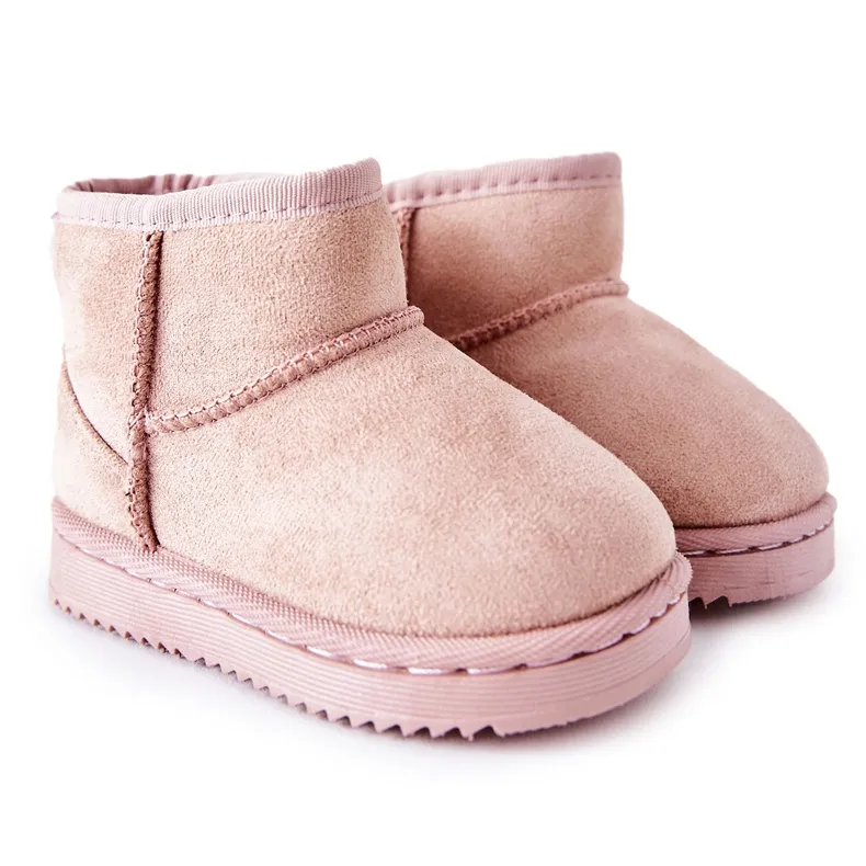 Warm Children's Youth Snow Boots Pink Gooby