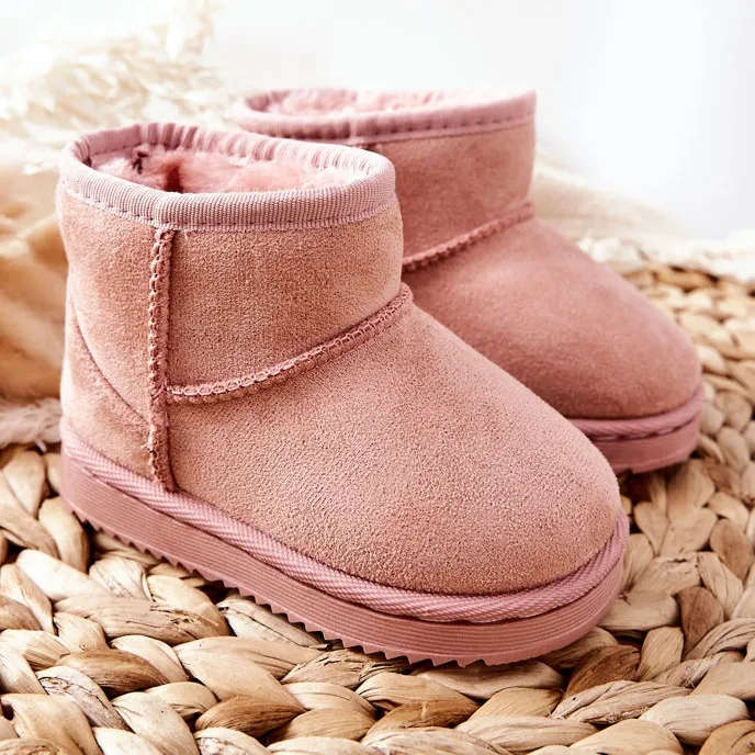 Warm Children's Youth Snow Boots Pink Gooby