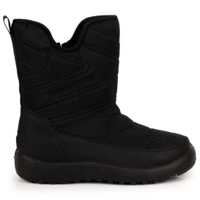 Women's black waterproof snow boots NEWS