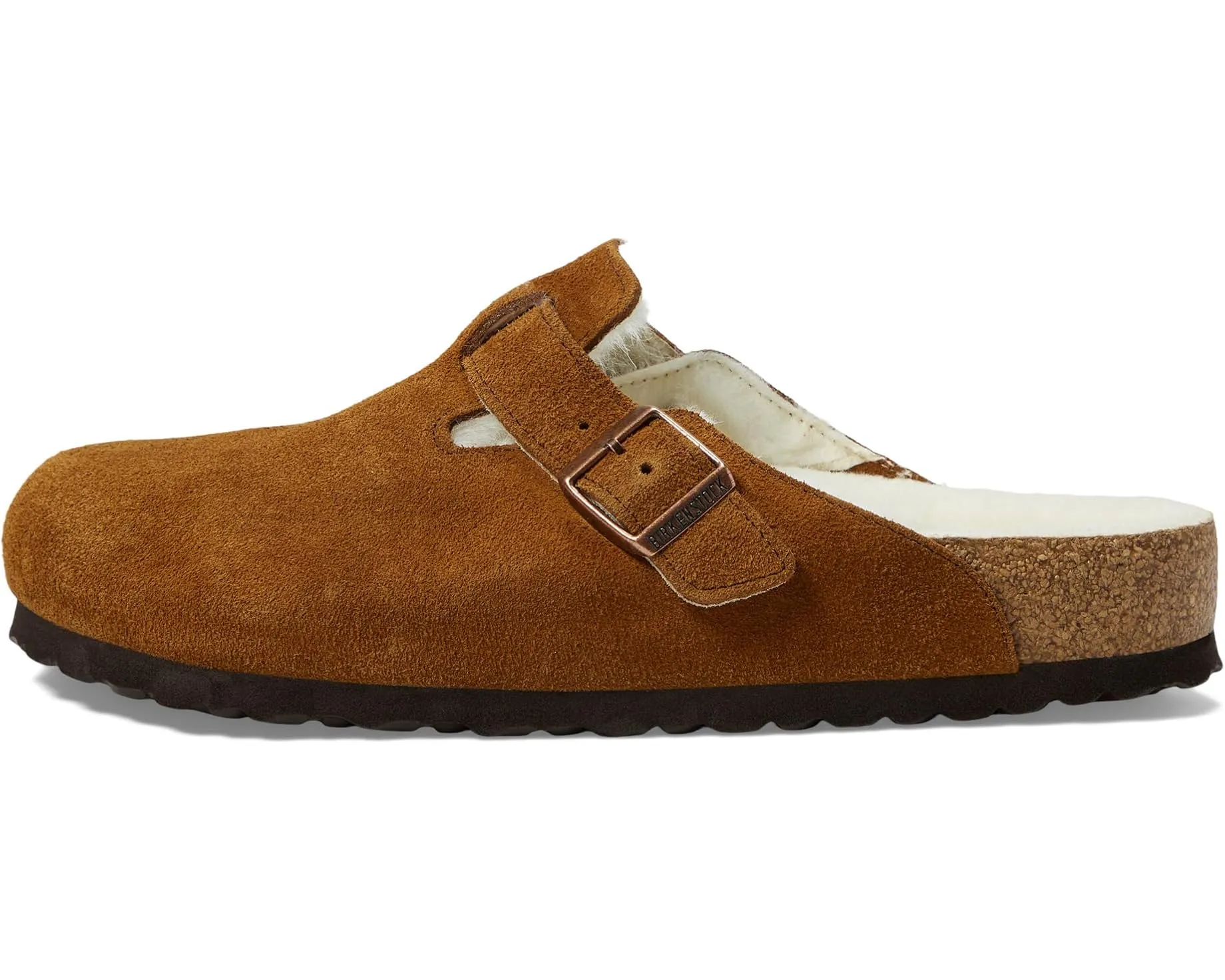 Women's Unisex Birkenstock Boston Shearling - Suede (Unisex)