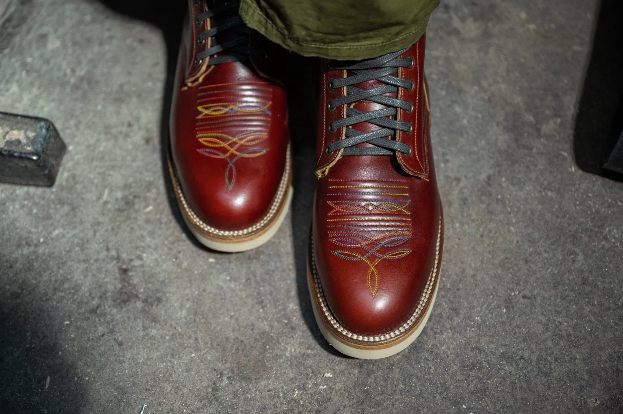 Workman Boots Cherry