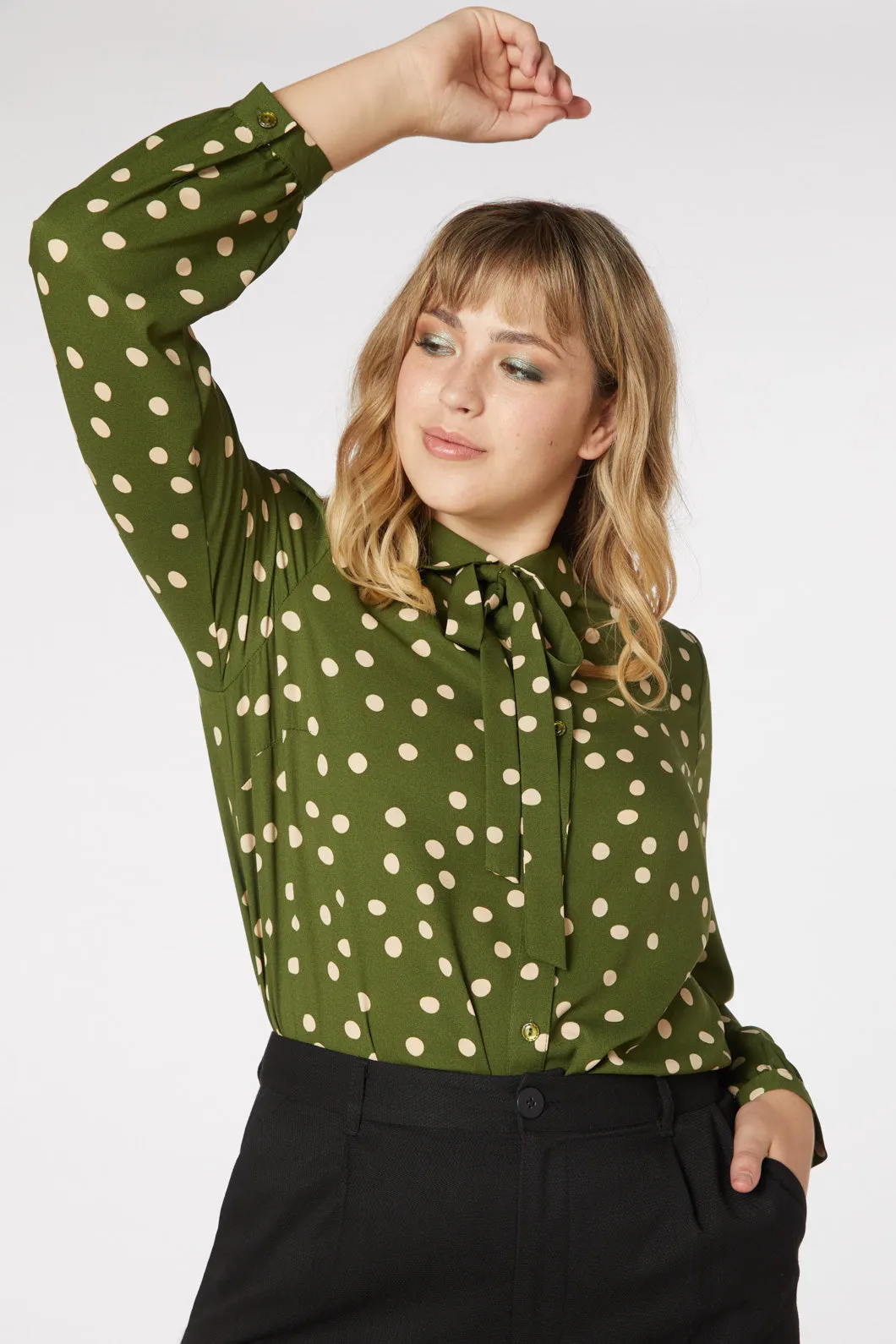 Zoe Polka Dot Blouse