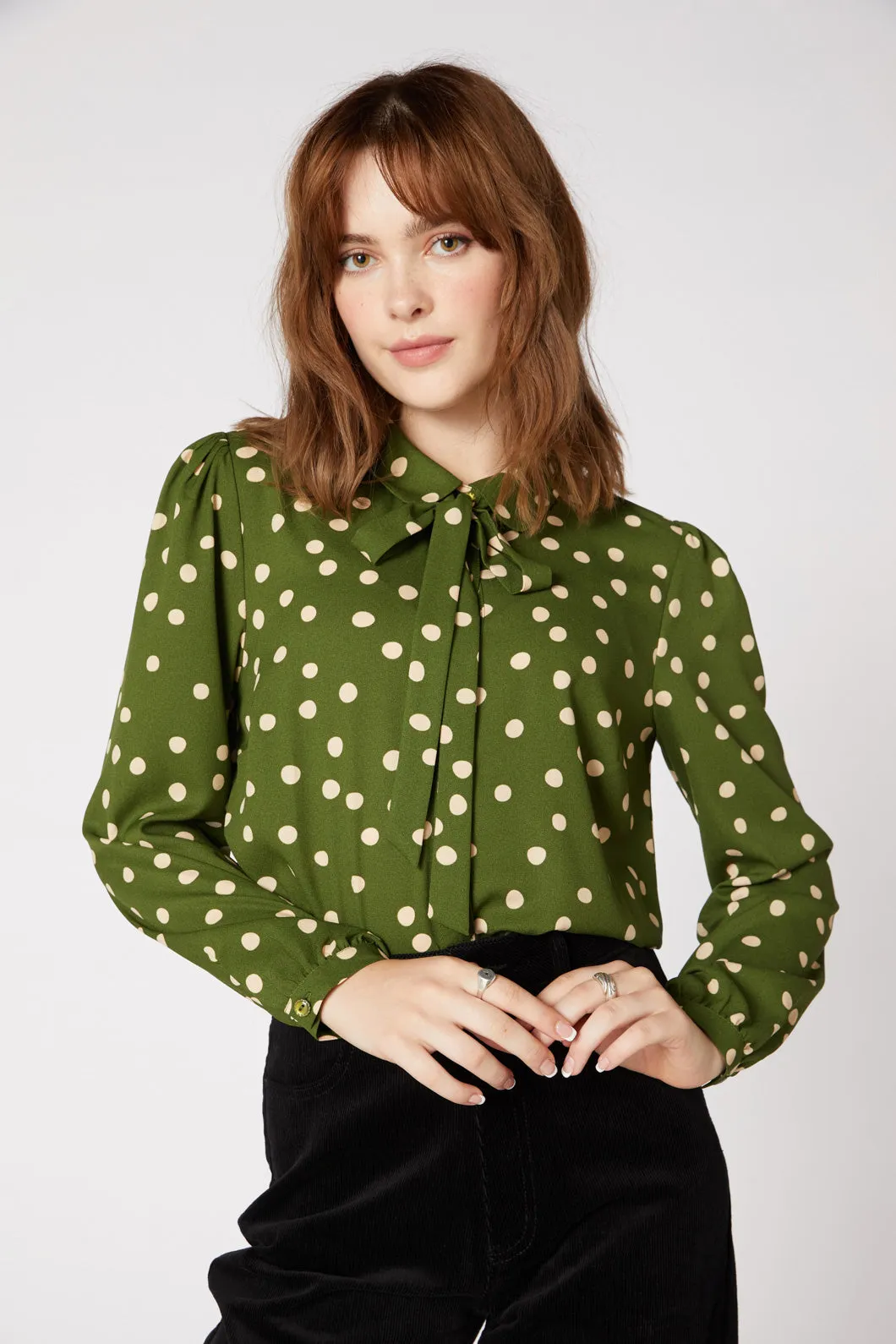 Zoe Polka Dot Blouse